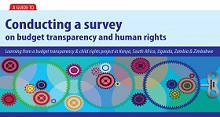 Guidebook Budget Transparency Survey